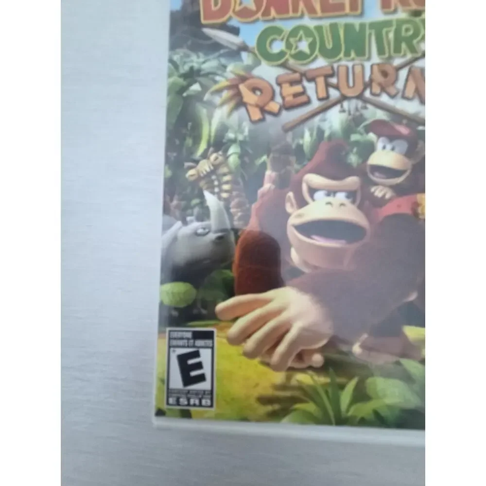 Donkey Kong Country Returns Wii Nintendo No Manual